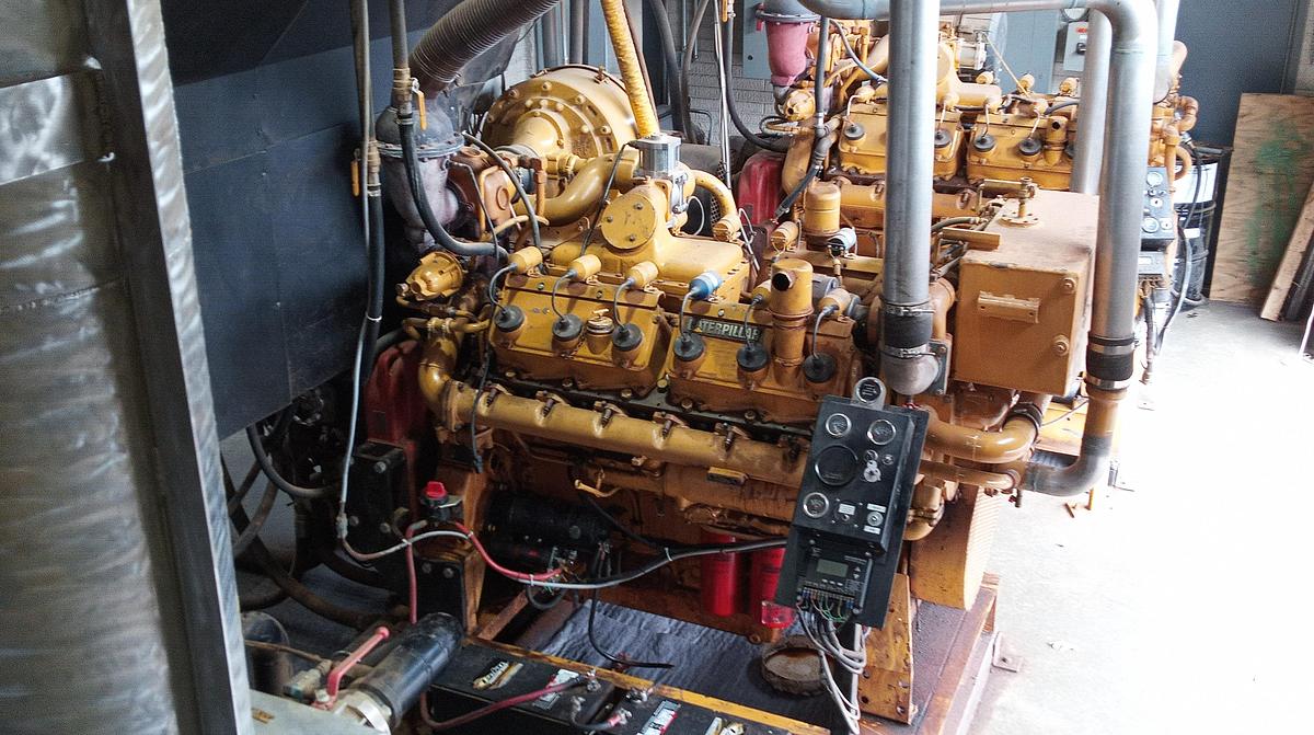 Used 3412 Cat Nat. Gas Power Unit