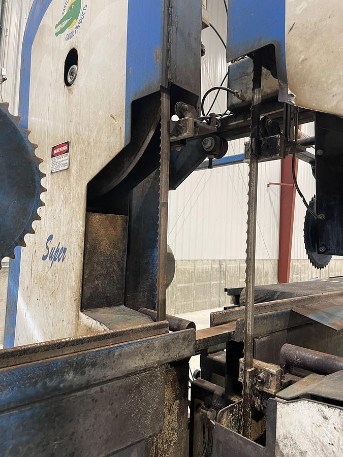 Used Fastline Super double band Scragg Mill      also an edger and a resaw available