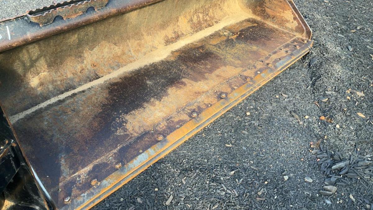 Used 78” Cat Skid Steer Bucket