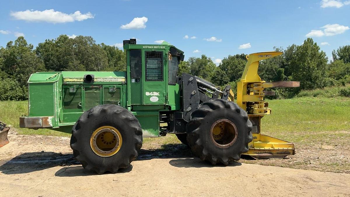 Used 2013 John Deere 843K Feller Buncher