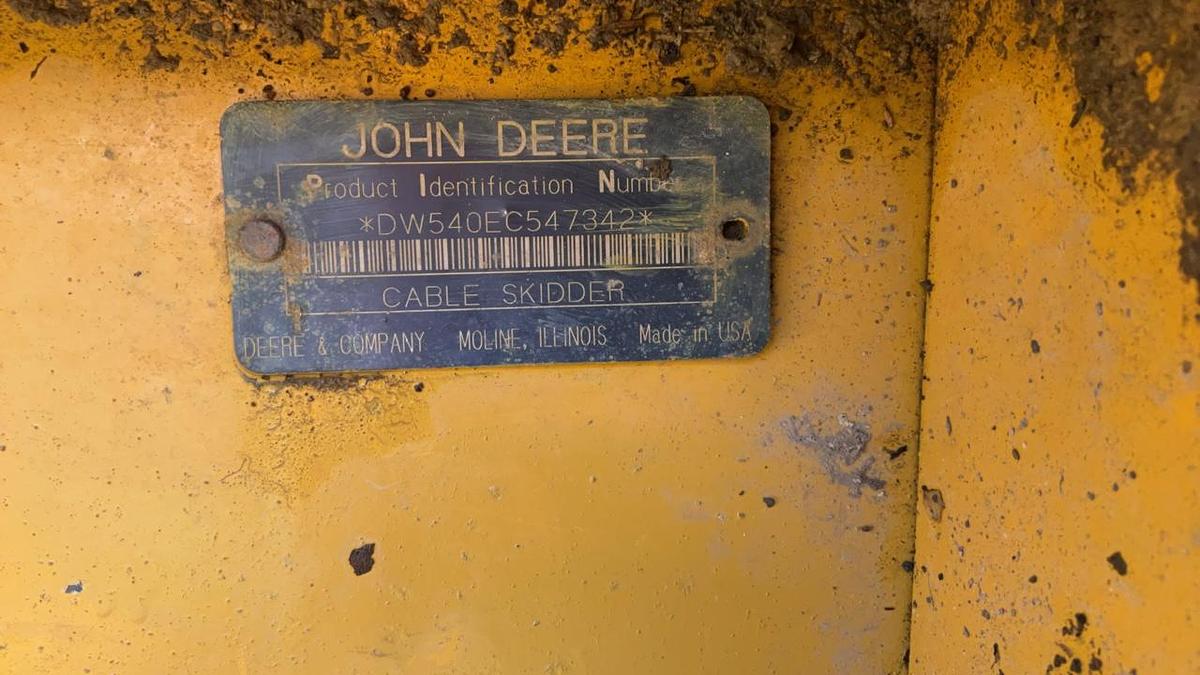 Used 1994 John Deere 540E Cable Skidder
