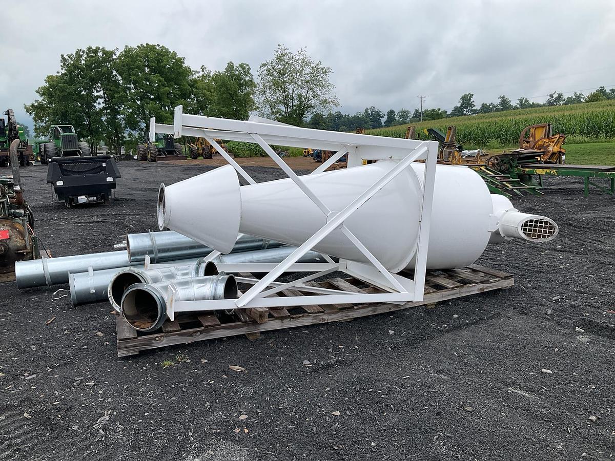 Used Dust Cyclone and Pipe