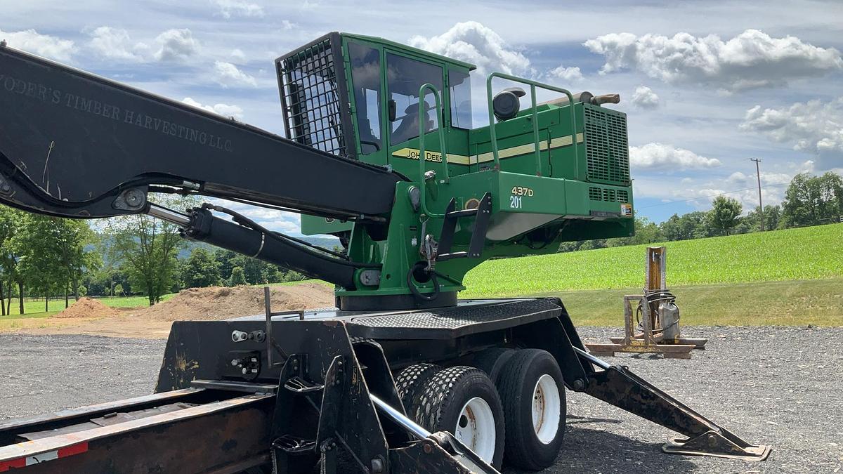 Used 2015 John Deere 437D Knuckleboom Loader
