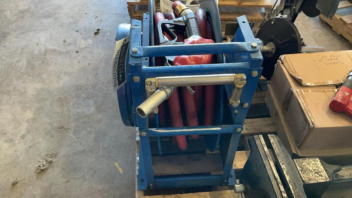 Used Hose Reel with Hose