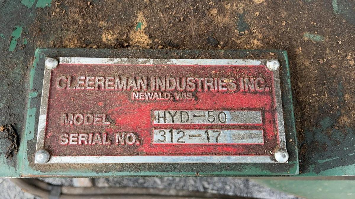Used Cleereman Carriage Drive and Feed