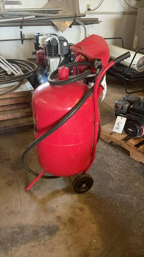 Used Central Pneumatic Abrasive Blaster