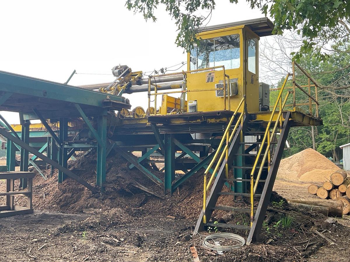 Used Fulgum E-616 Rosserhead Debarker