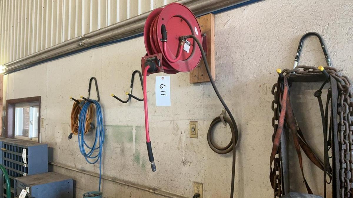 Used Diablo Air Hose Reel