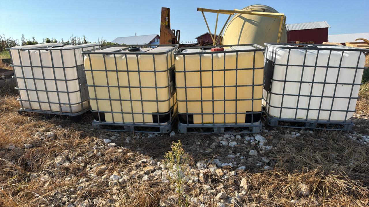 Used 4 Plastic Totes