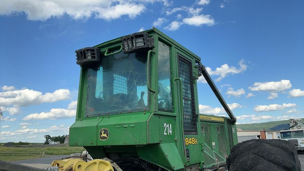 Used 2012 John Deere 848H Grapple Skidder