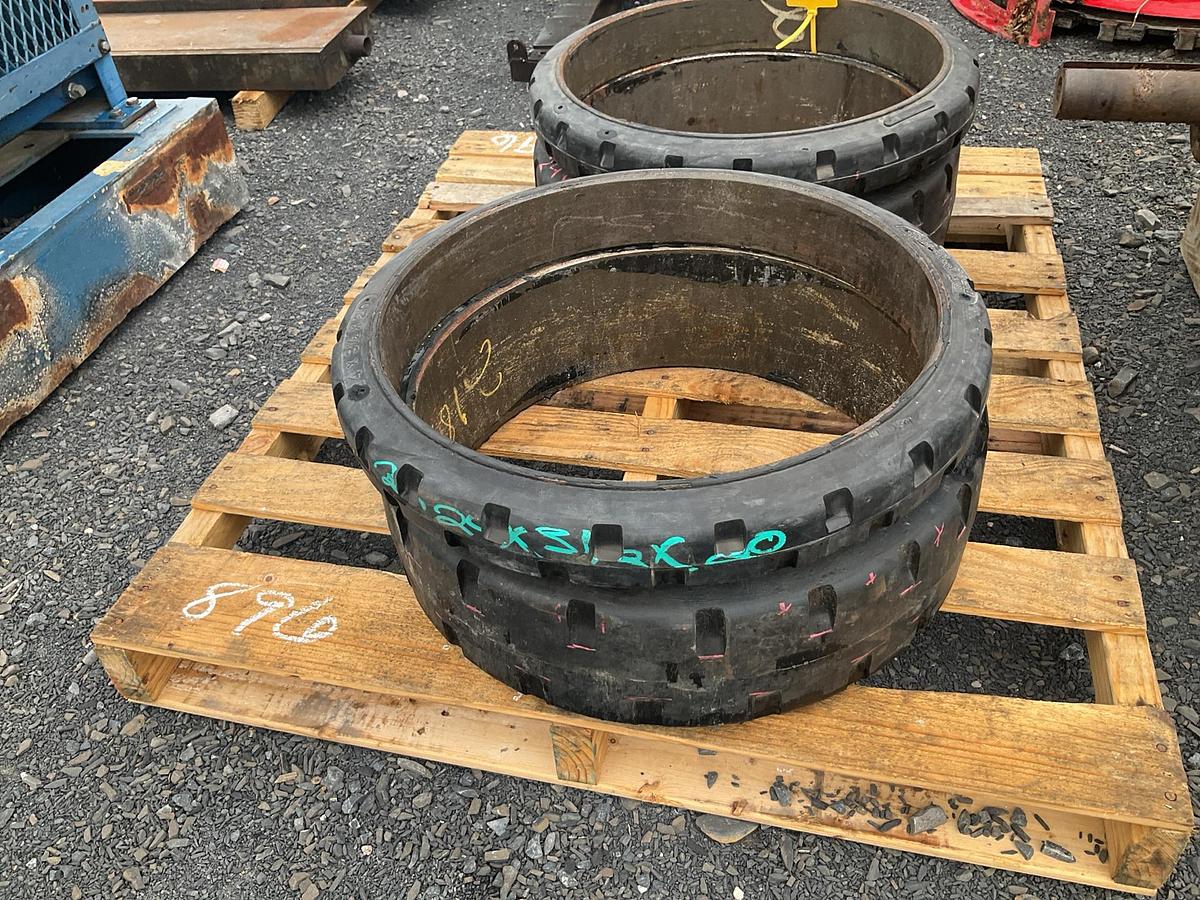 Used Forklift Wheel Replacement Tires