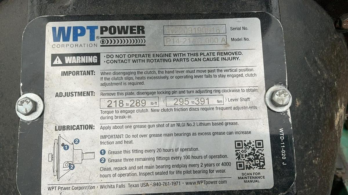 Used 1987 Cummins 855 Power Unit