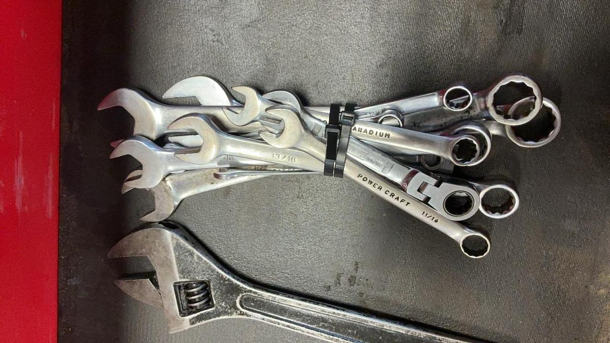 Used U.S. General Tool Box and Contents