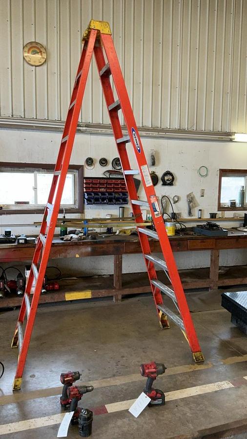 Used Werner 10’ Stepladder