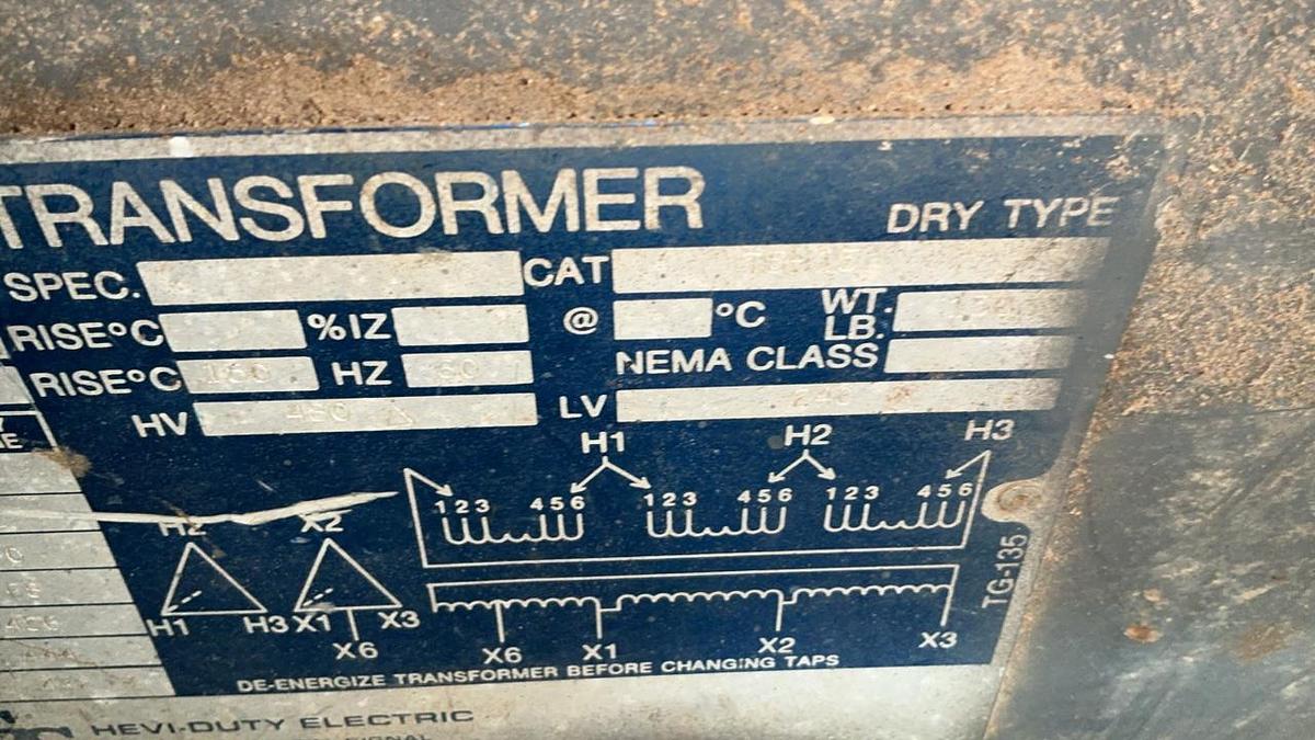 Used Allen Bradley Centerline Motor Control Center and Transformer
