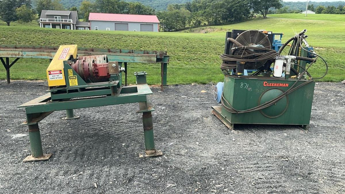 Used Cleereman Carriage Drive and Feed
