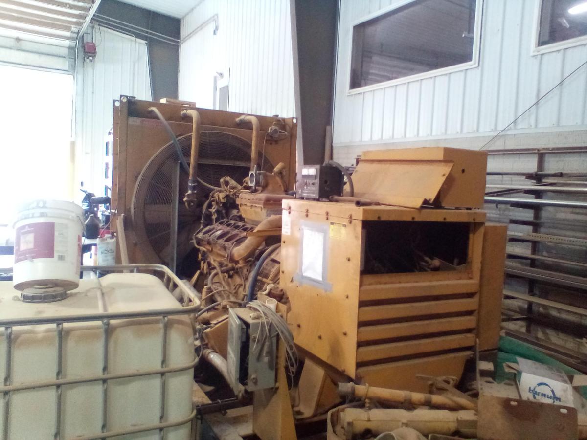 Used 3412 Cat Nat. gas Power unit