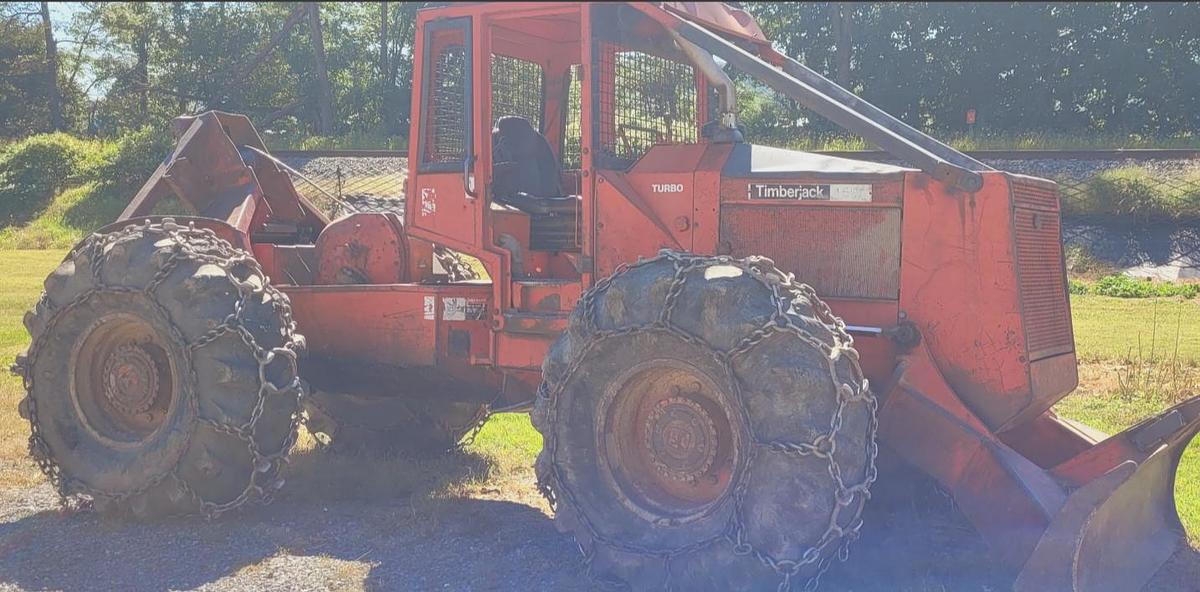 Used Timberjack 450B Cable Skidder