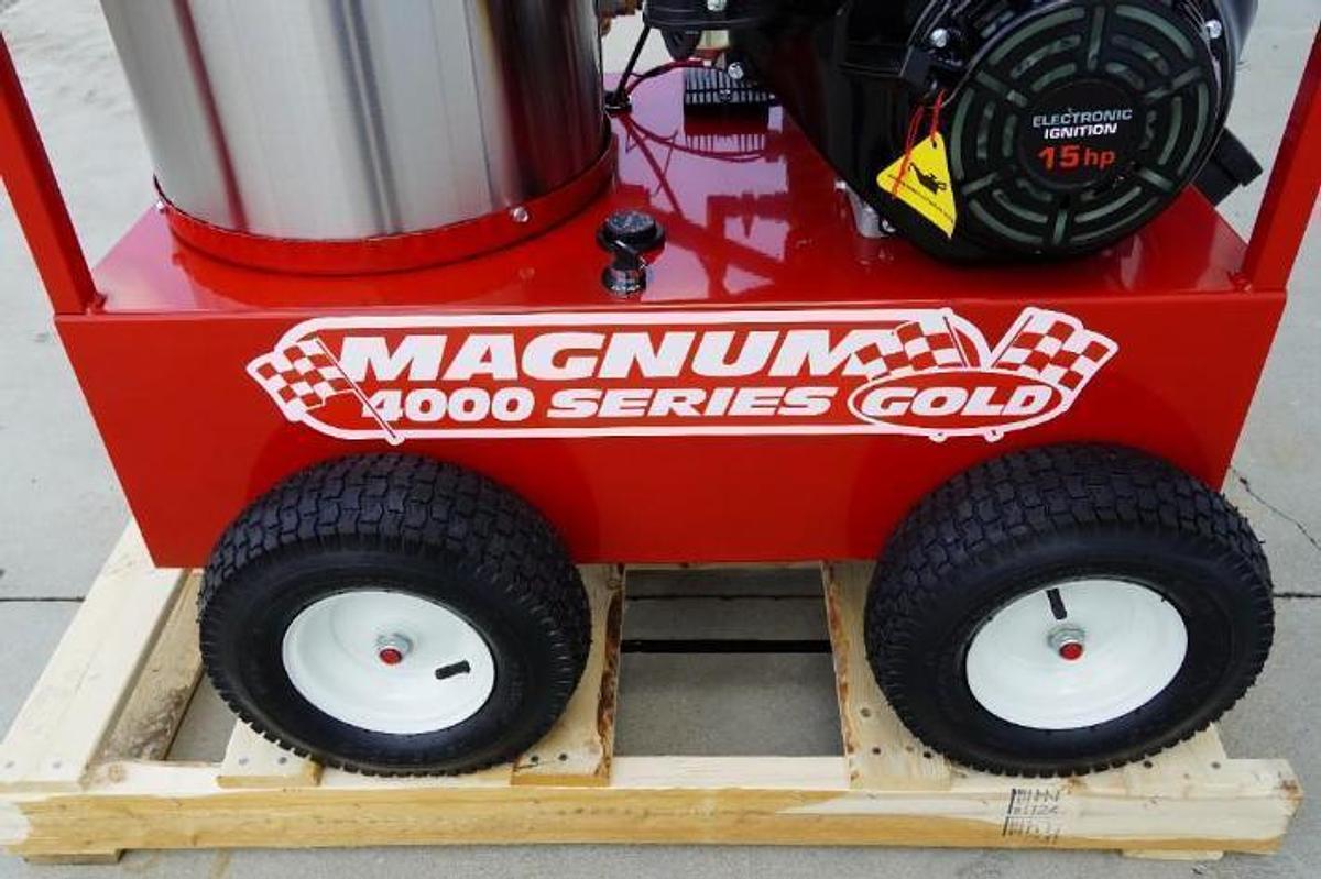Used Magnum Gold 4000 Series Hot Water Pressure Washer