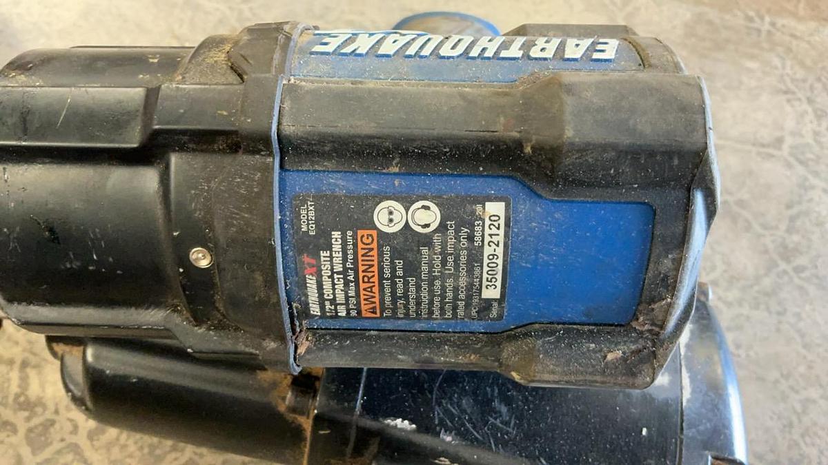 Used Hammer Drill, 4 1/2” Angle Grinder and Impacts
