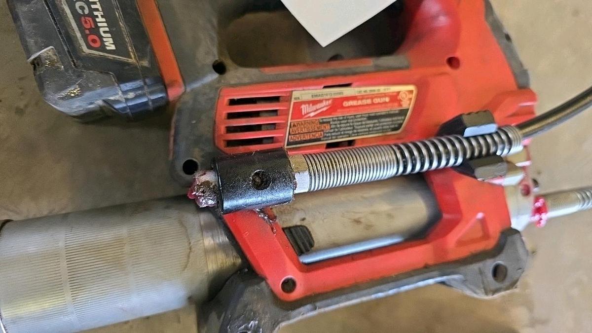 Used Milwaukee Grease Gun