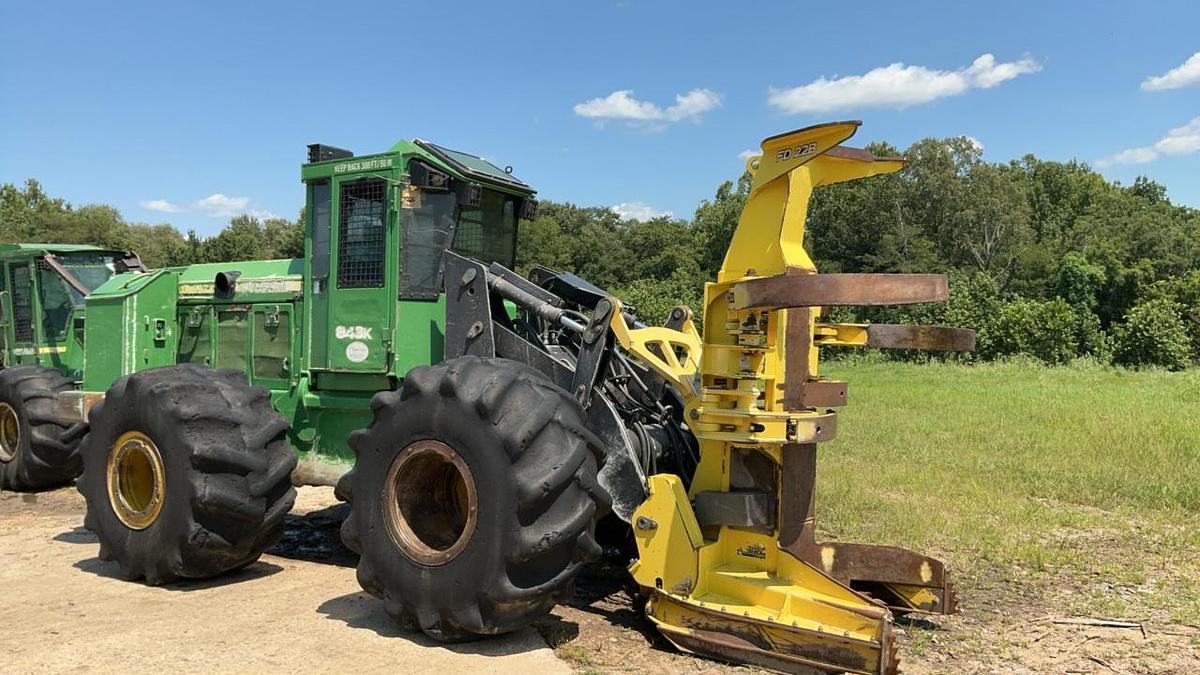 Used 2013 John Deere 843K Feller Buncher