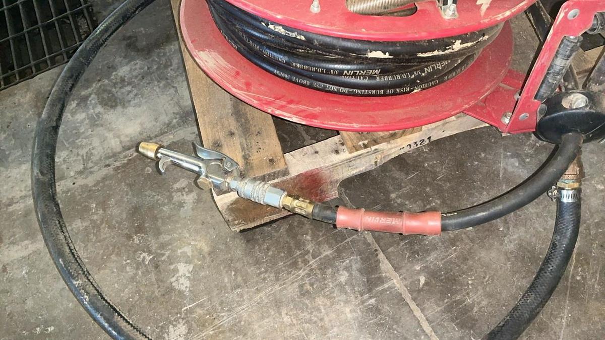 Used Diablo Air Hose Reel