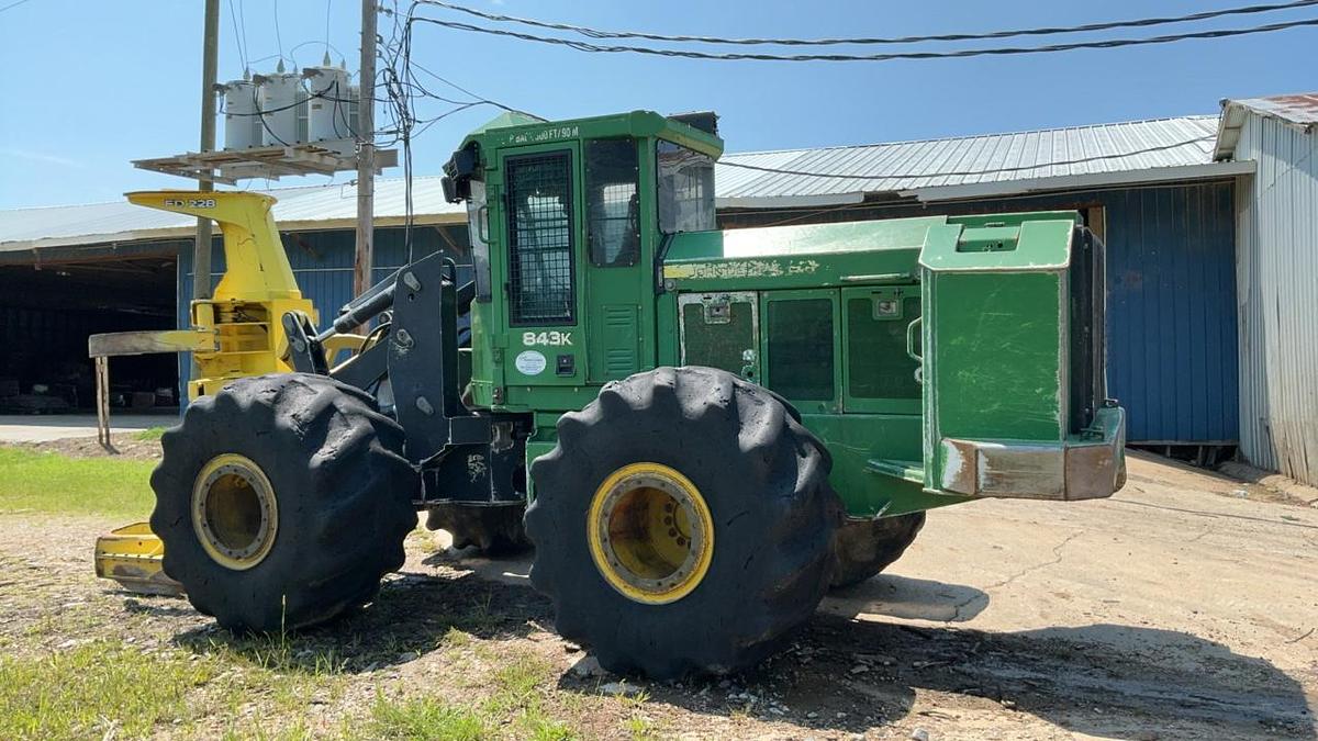 Used 2013 John Deere 843K Feller Buncher