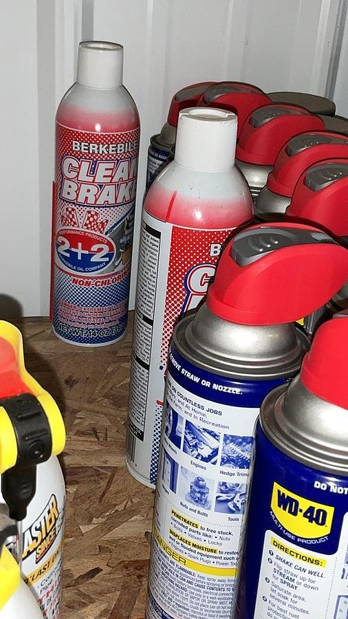 Used Misc. Paint,Cleaner and Lubricant