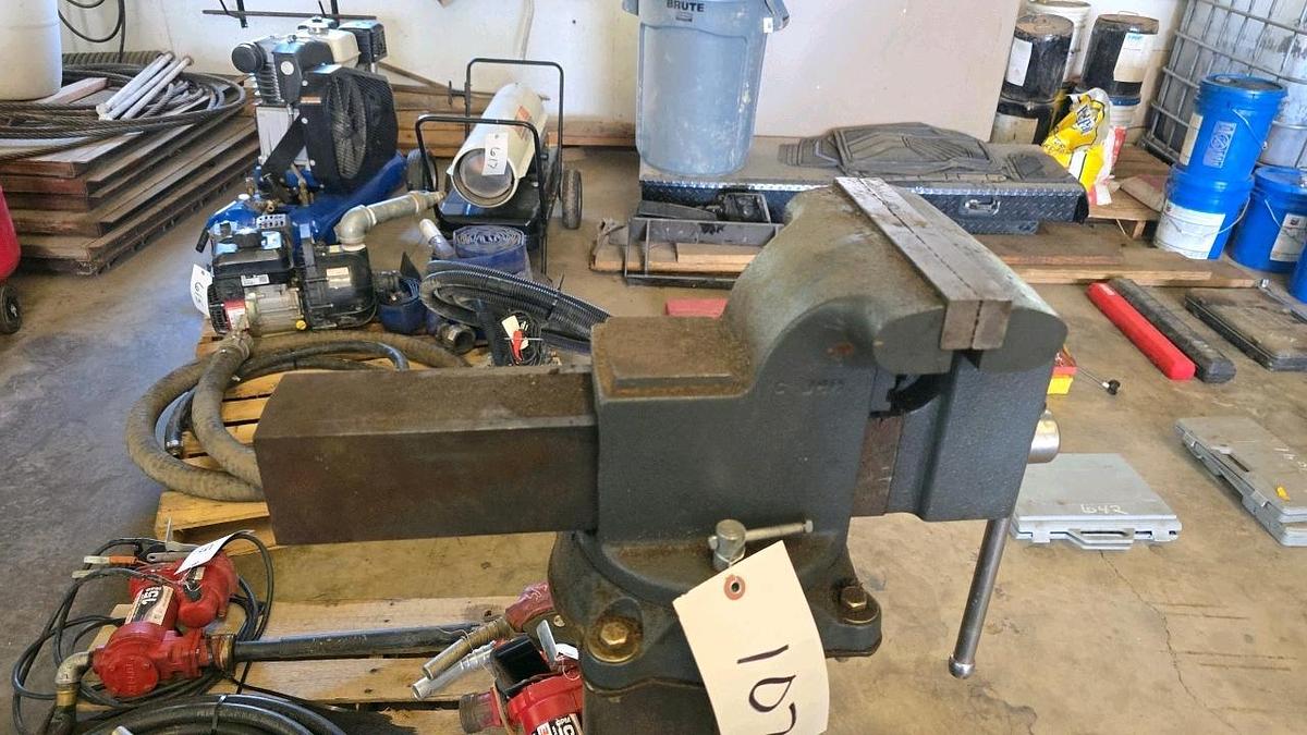 Used Wilton Bench Vise and Stand