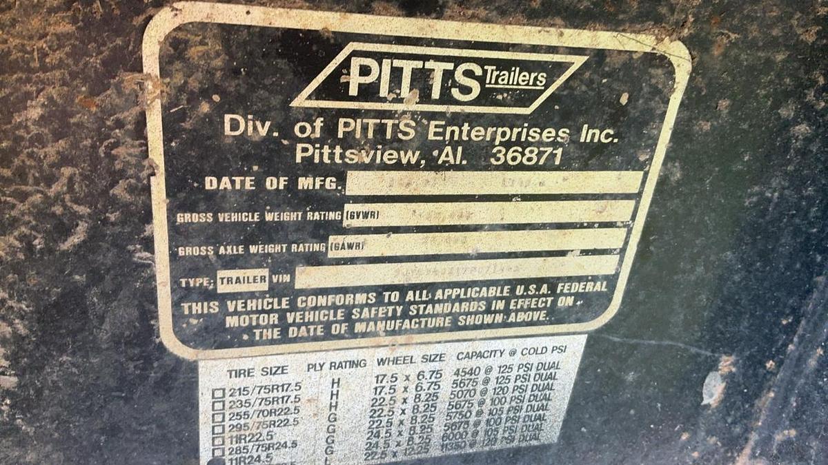 Used 2008 Pitts Log Trailer