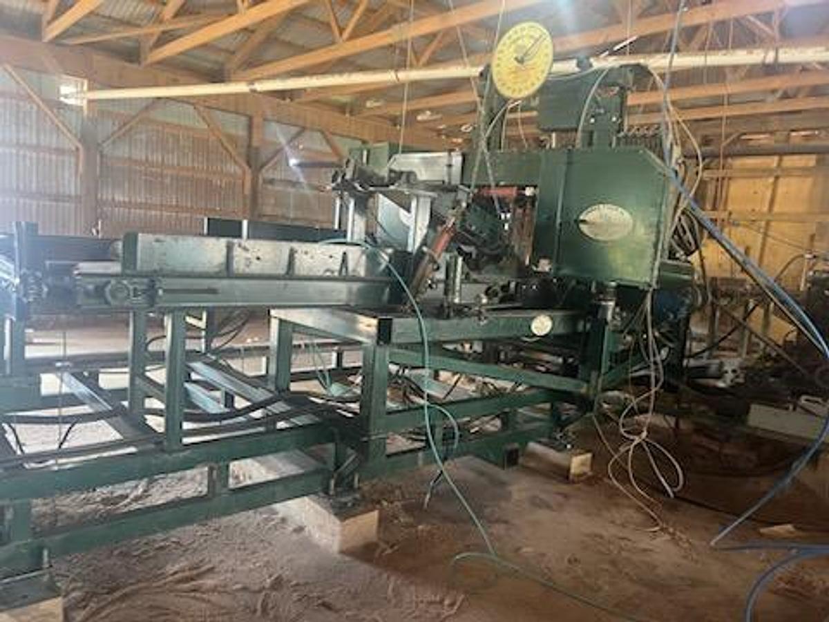 Used Lumber Tiger Resaw With Floating Head