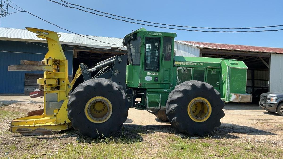 Used 2013 John Deere 843K Feller Buncher
