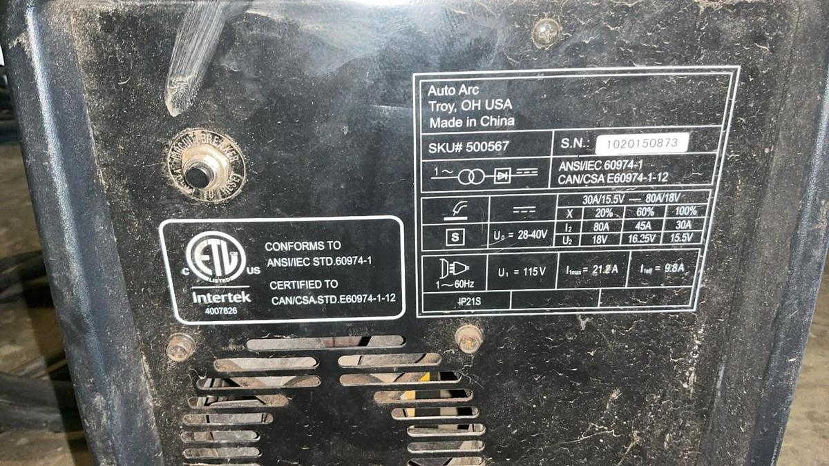 Used Auto Arc Welder