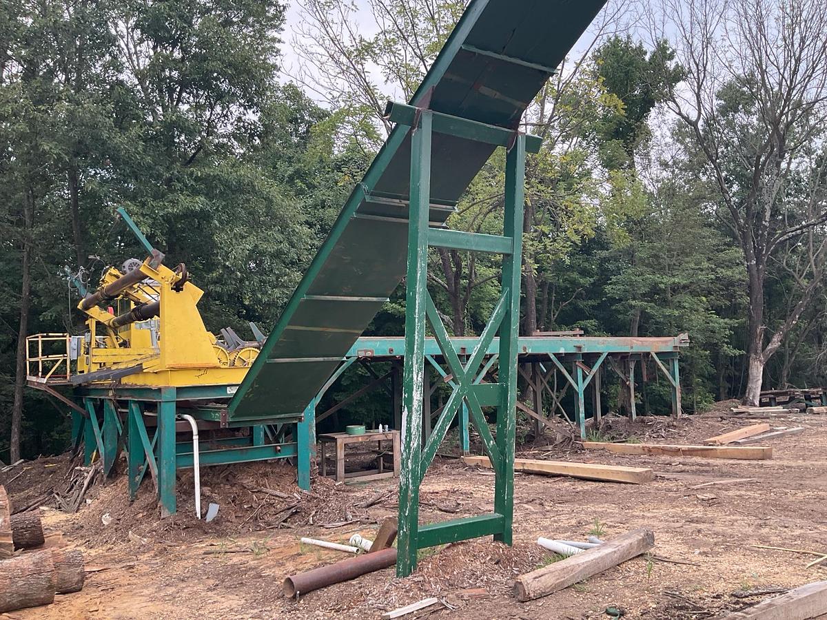 Used Reckart Bark Conveyor