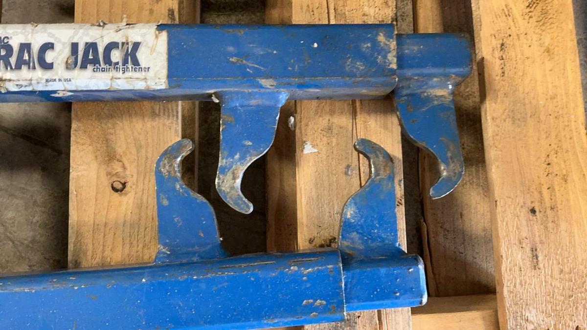 Used Hydraulic/Air Jack, Sledge and Assorted Tools