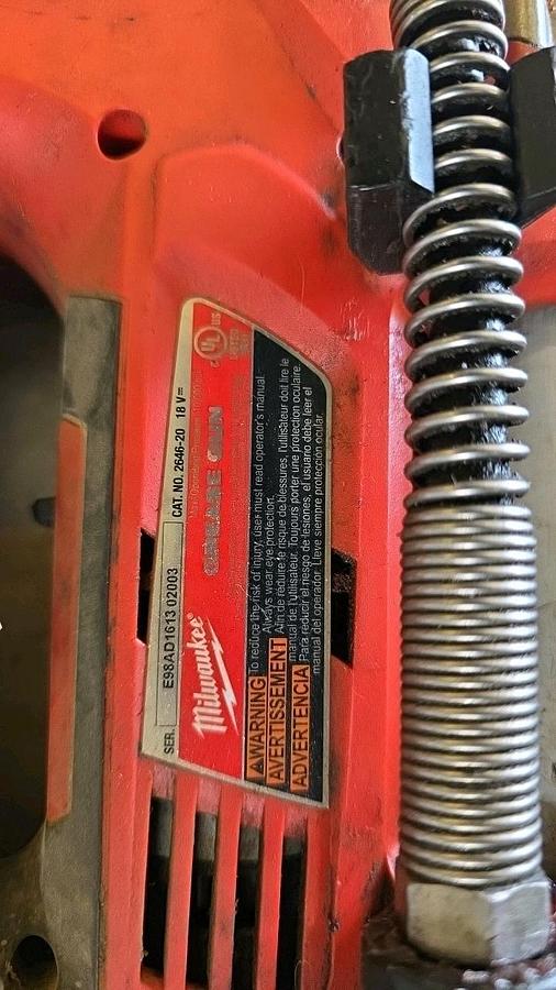 Used Milwaukee Grease Gun
