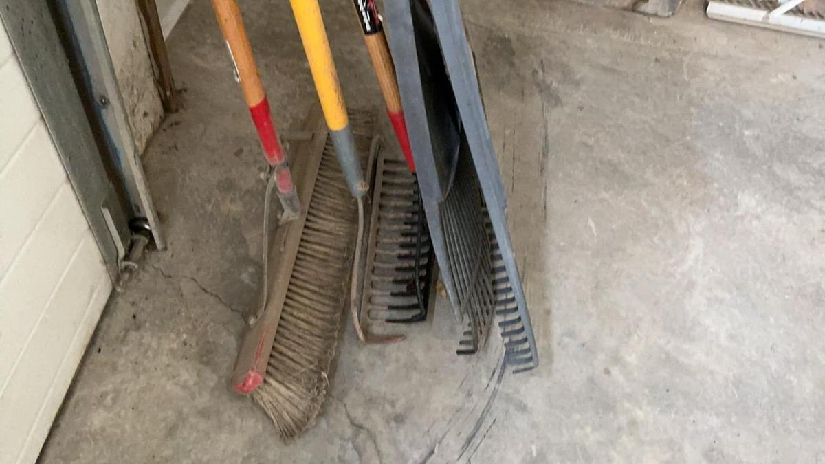 Used Rakes and Broom