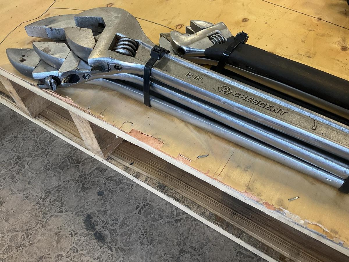 Used Adjustable Crescent Wrenches