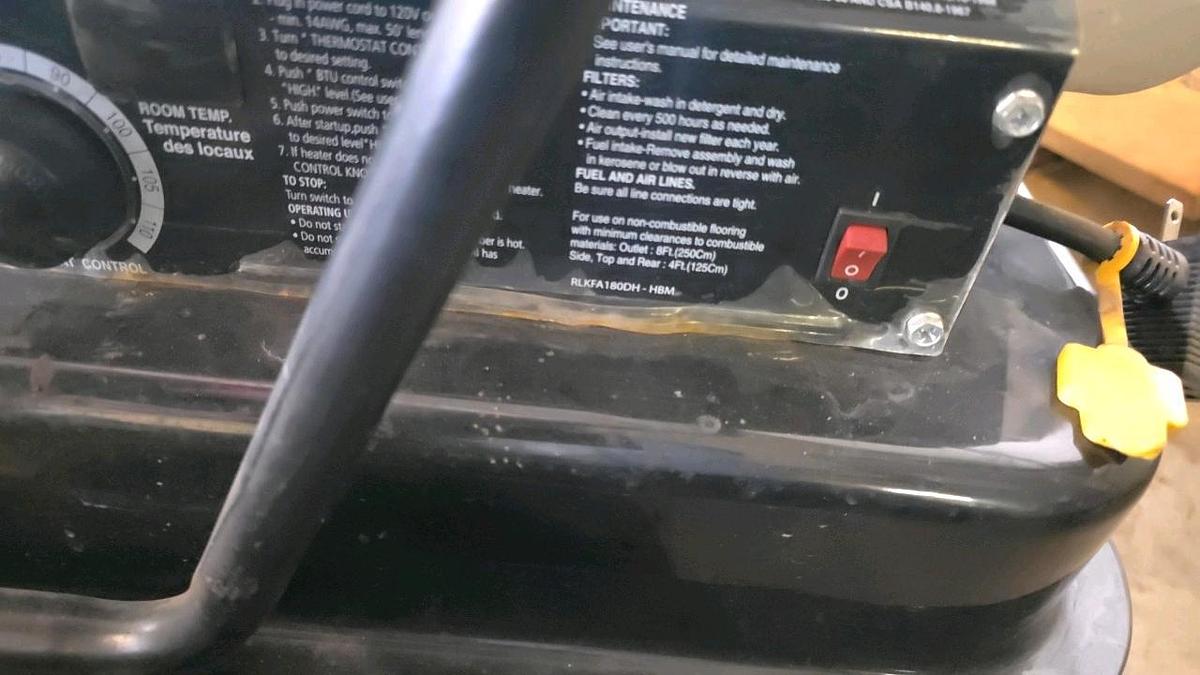 Used Duraheat Space Heater