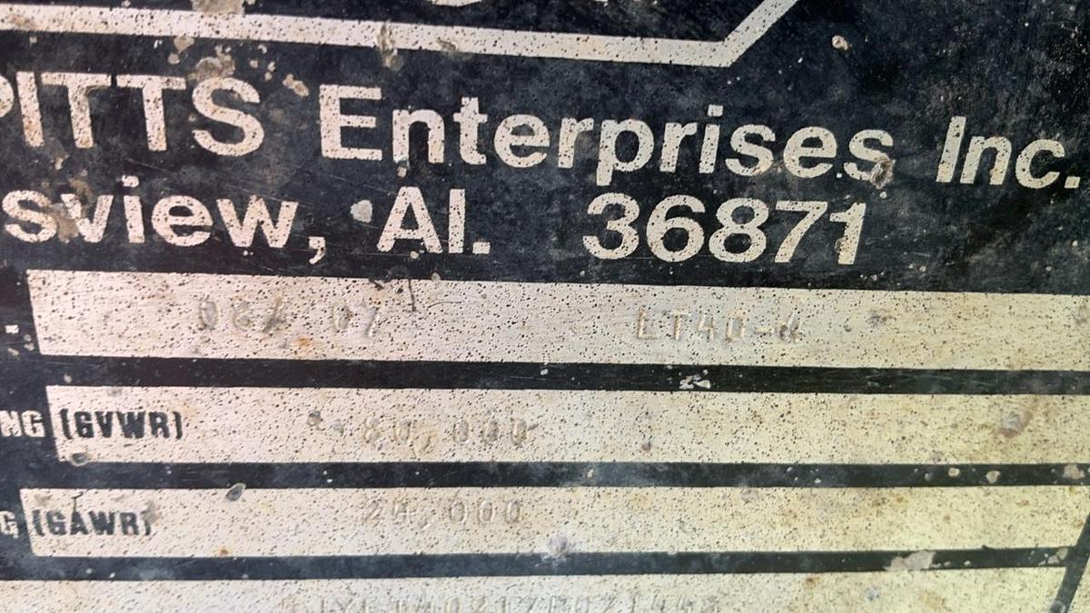 Used 2008 Pitts Log Trailer