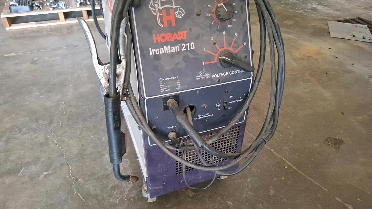 Used Hobart Ironman 210 Welder