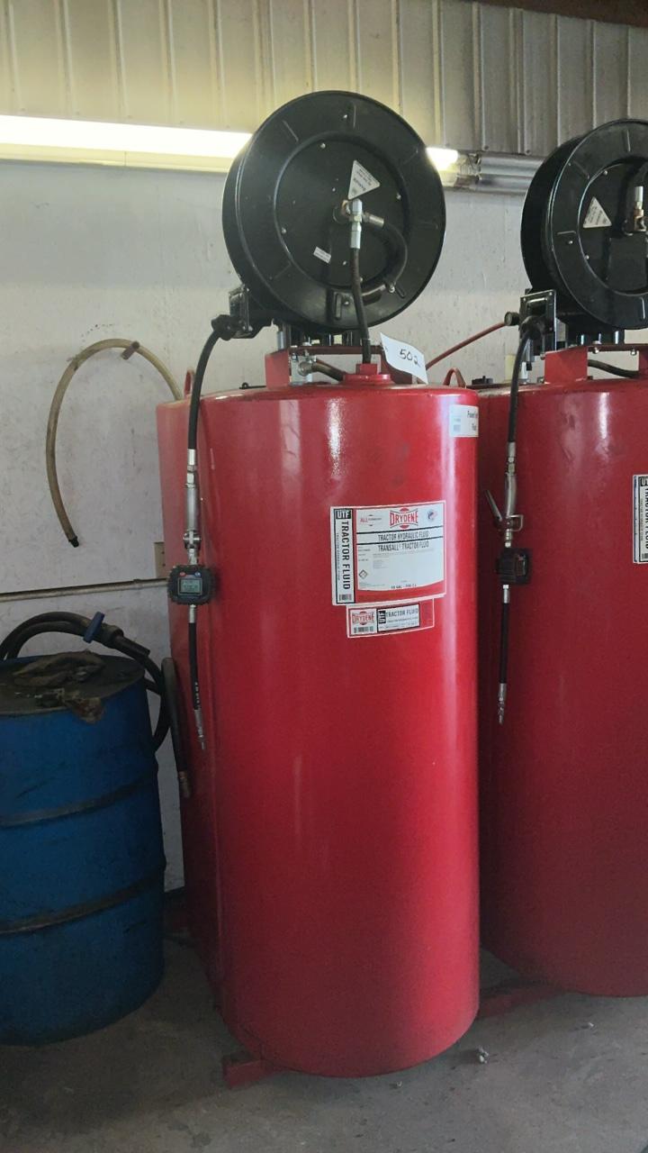 Used Turner Tanks Oil Holding Tank w/ Pump