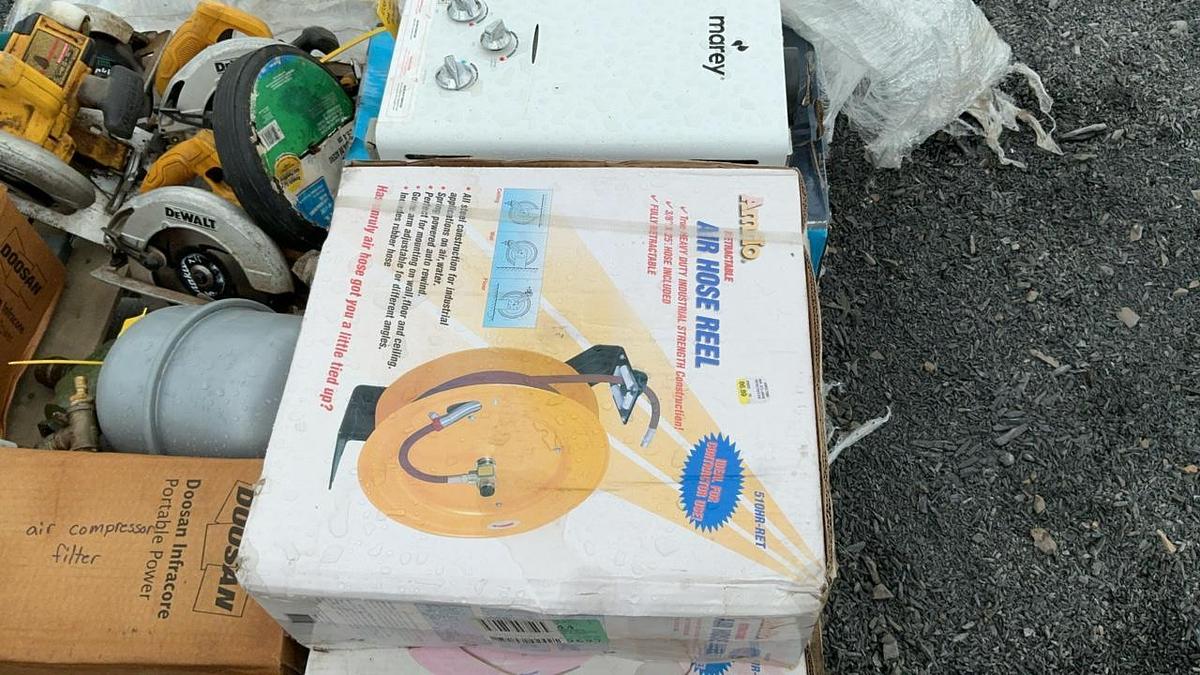 Used Water Heaters, Circle Saws, and Misc. Parts and Accessories
