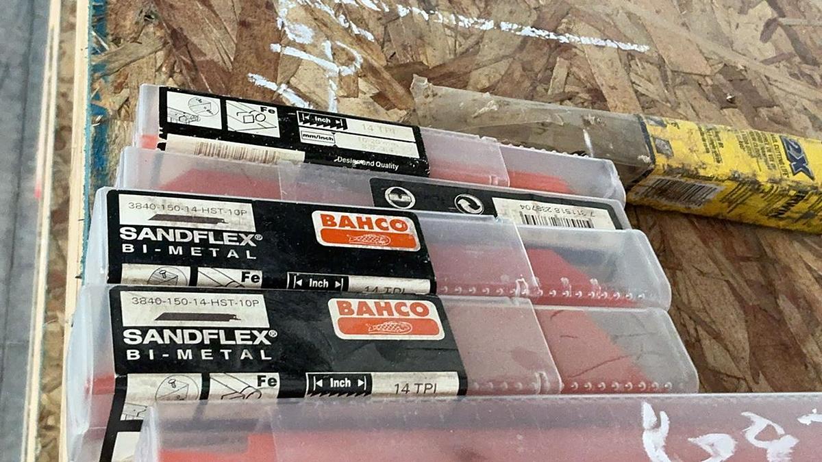 Used Grinder Blades and Sawzall Blades