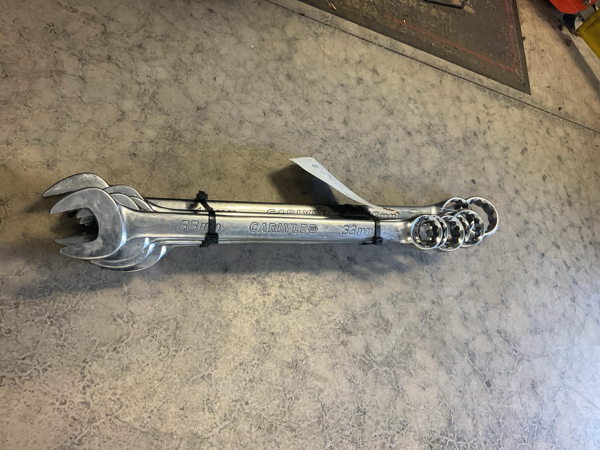 Used Carlyle Metric Wrench Set