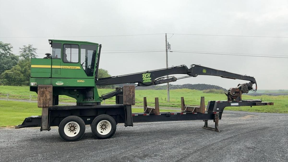 Used 2015 John Deere 335D Knuckleboom