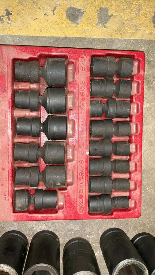 Used Socket Sets and Hex Wrenches
