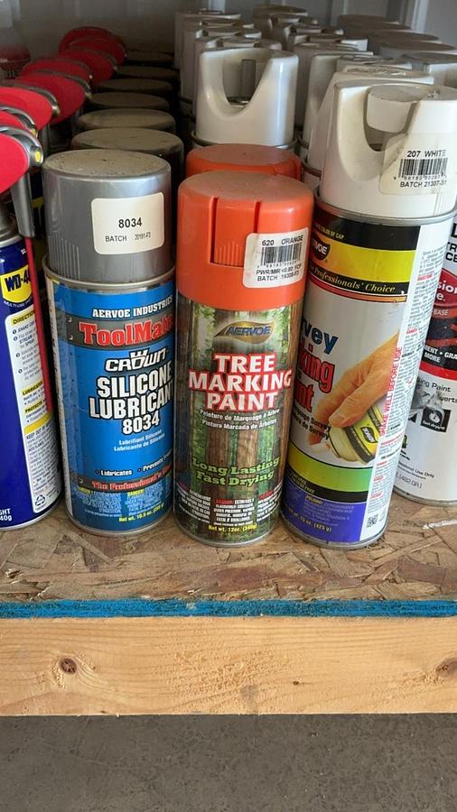 Used Misc. Paint,Cleaner and Lubricant