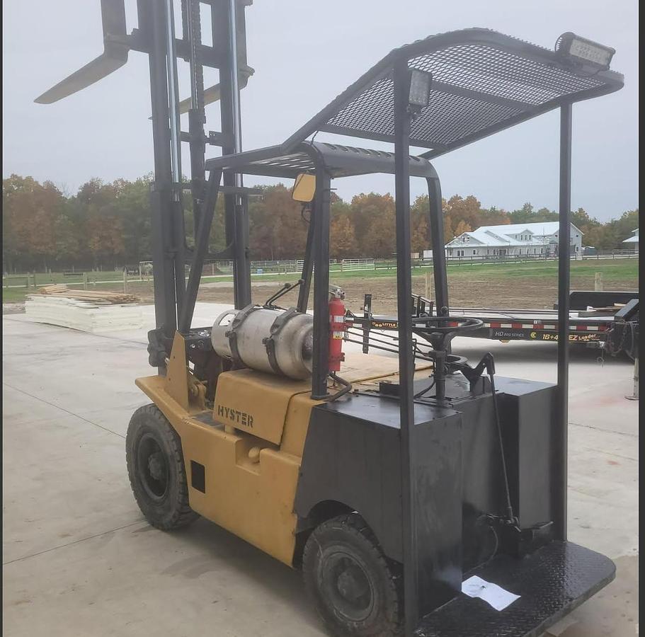 Used Hyster 6000 Stand On Forklift